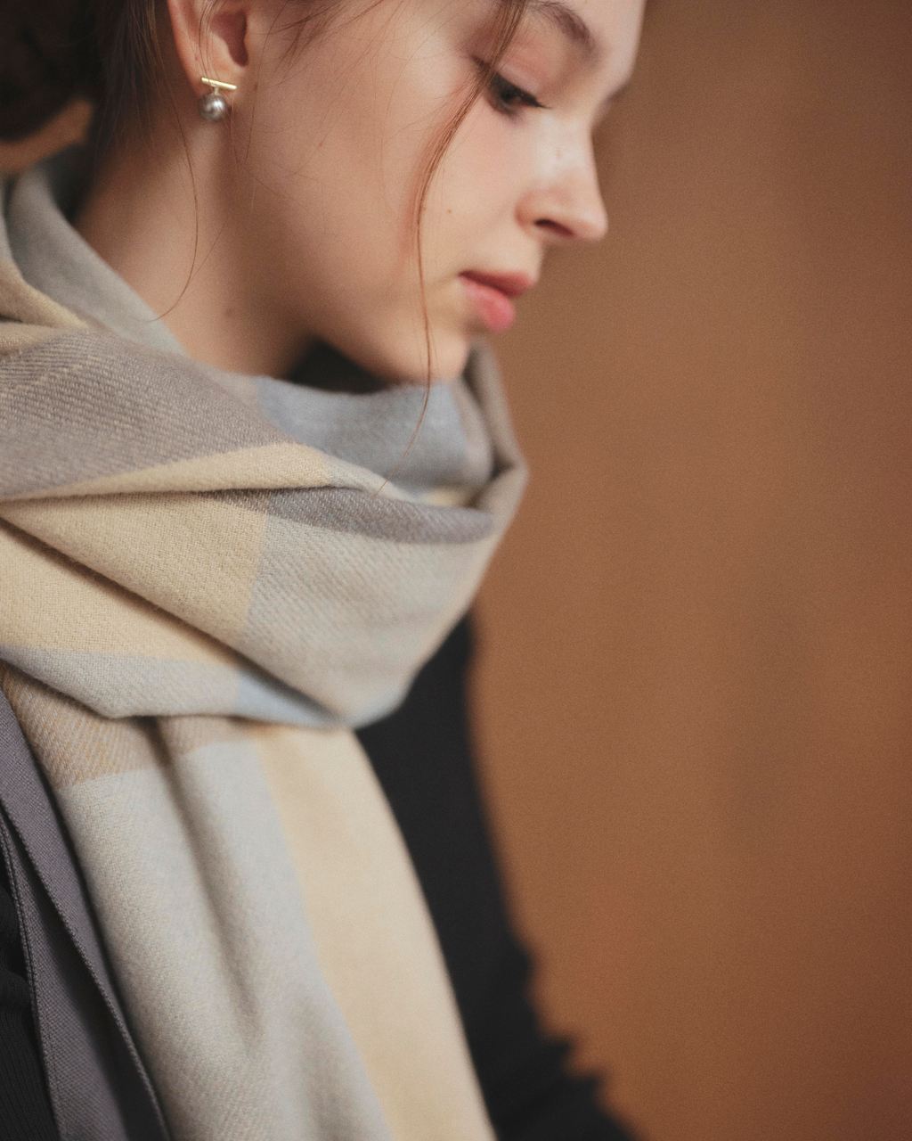 【Unisex】Check Muffler