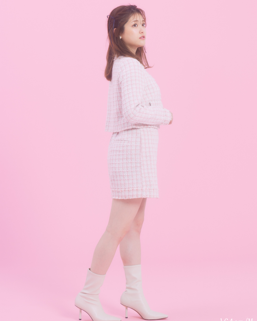 Check Tweed Skirt(short pants)