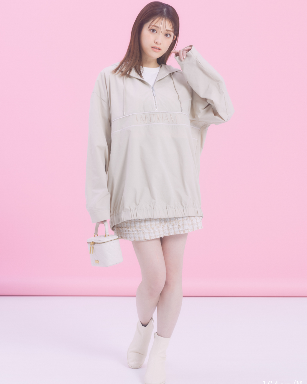 Check Tweed Skirt(short pants)