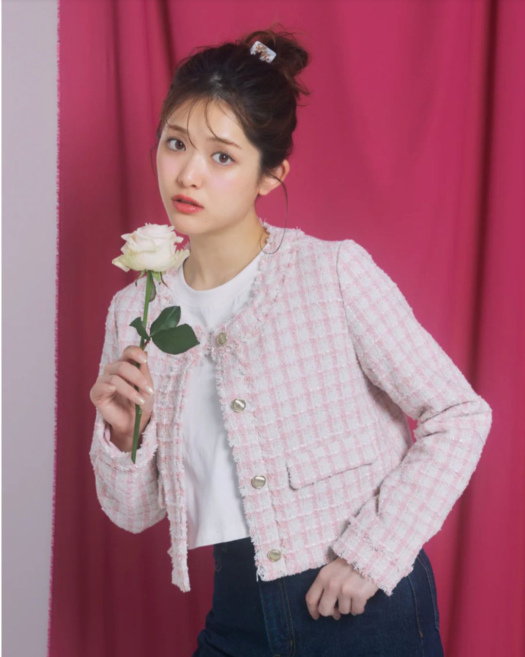 Check Tweed Jacket
