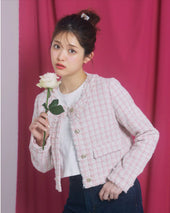 Check Tweed Jacket
