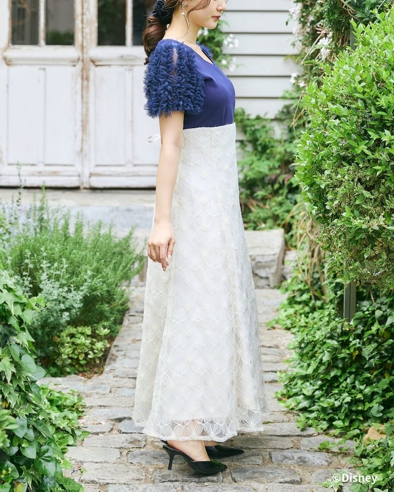 Snow White and Seven Dwarfs / Tule Frill Sleeve Tops