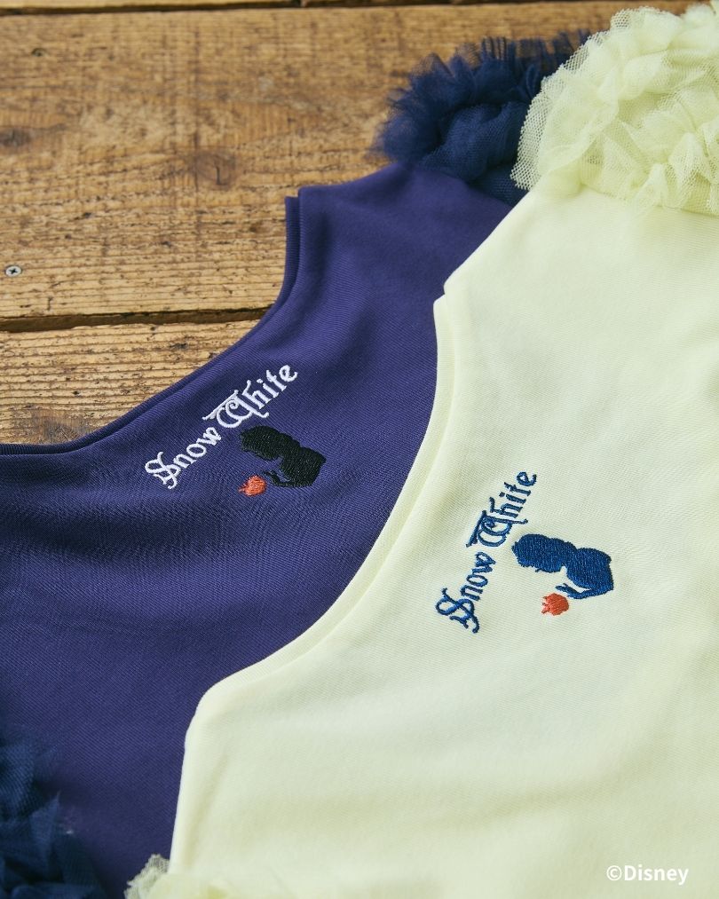 Snow White and Seven Dwarfs / Tule Frill Sleeve Tops