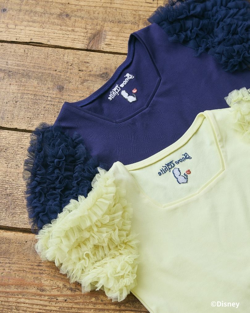 Snow White and Seven Dwarfs / Tule Frill Sleeve Tops