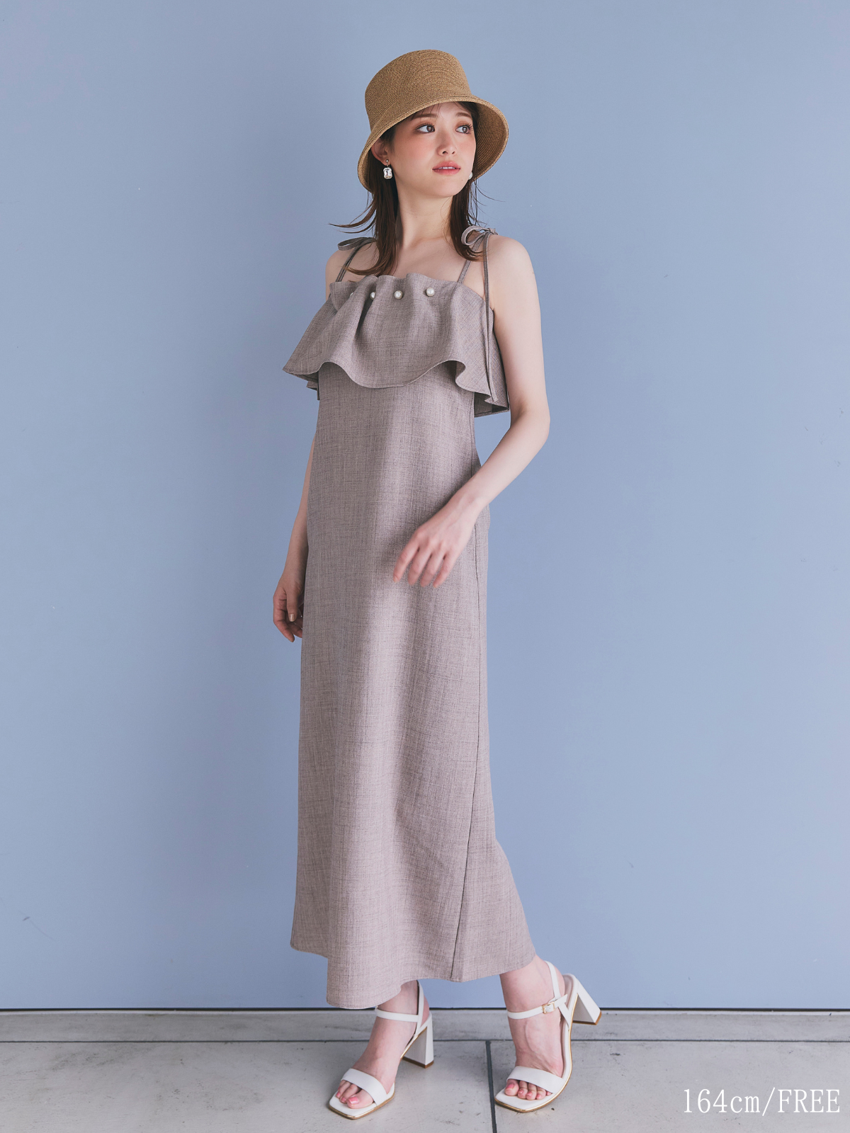 【GirlsAward着用】Pearl Camidress