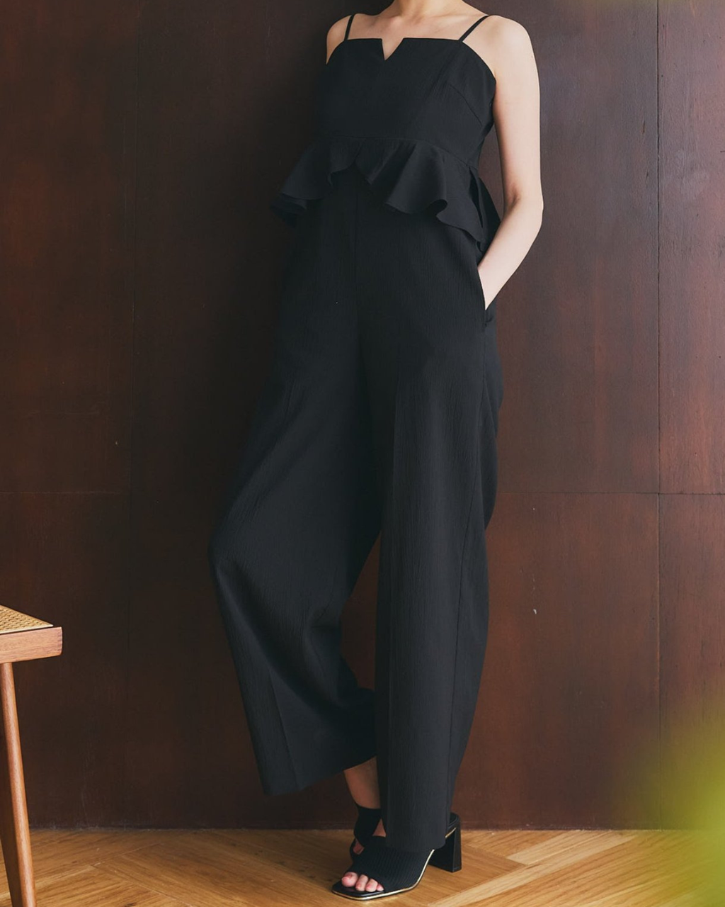 Ruffle Cami All in One