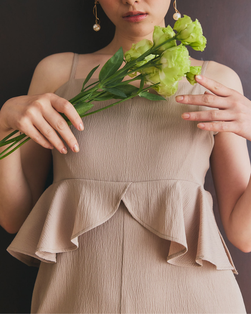 Ruffle Cami All in One