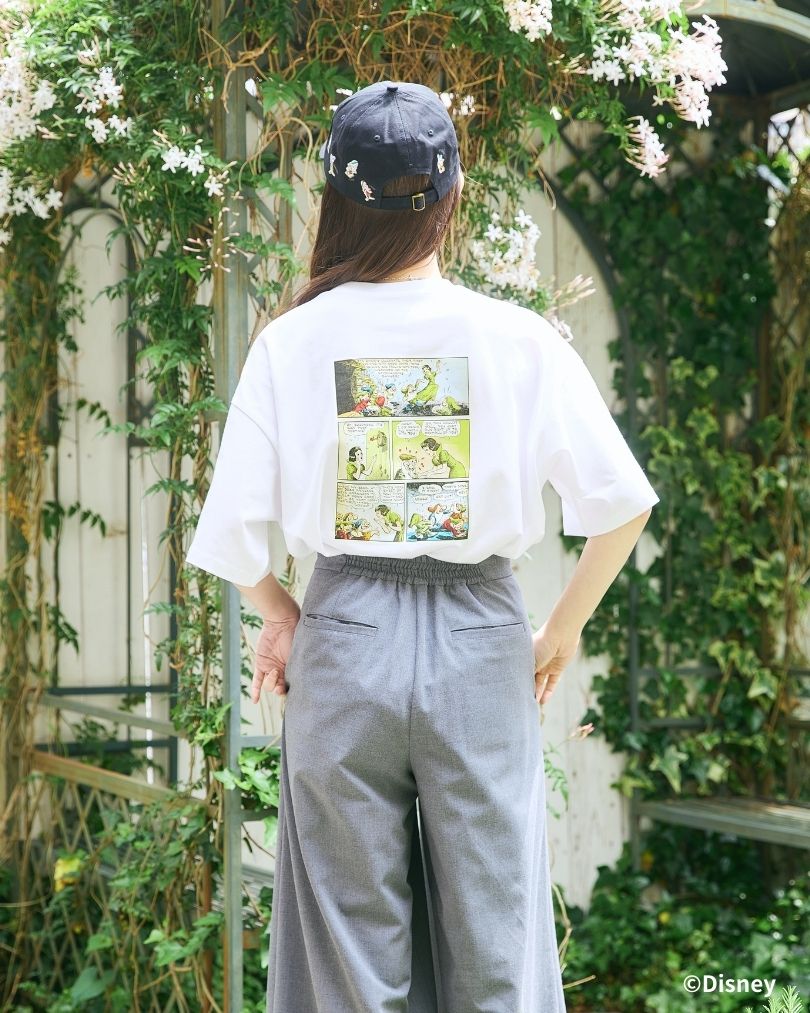 Snow White and Seven Dwarfs / Comic Print Tshirt