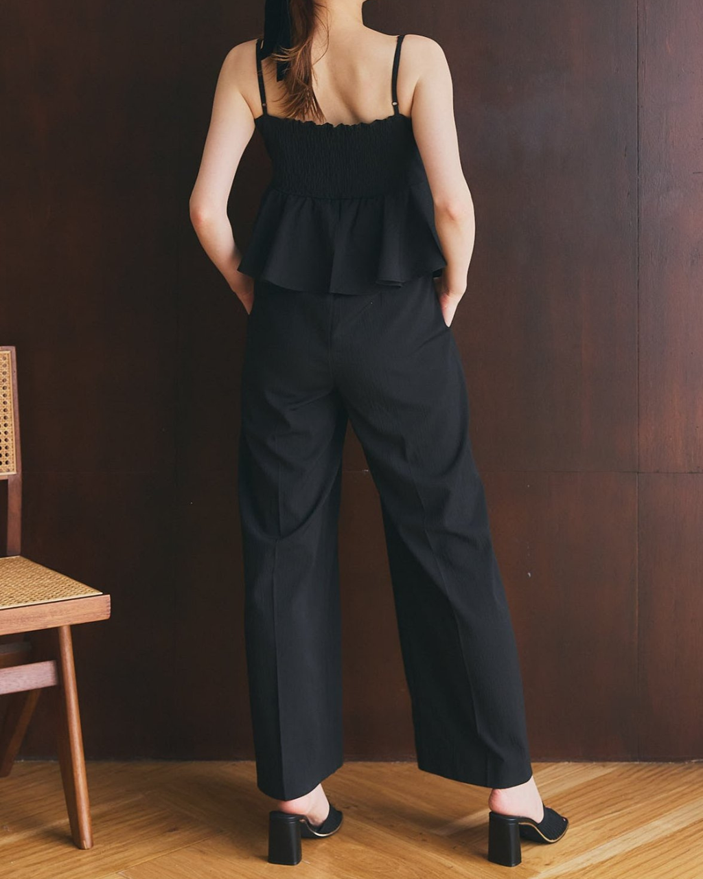 Ruffle Cami All in One