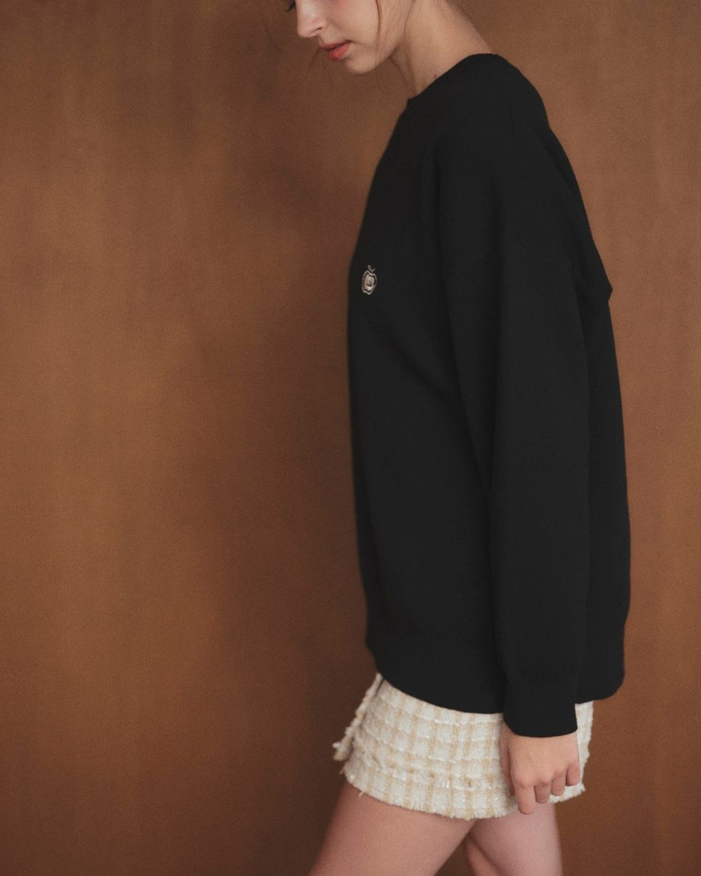 【Unisex】Onepoint Over Knit