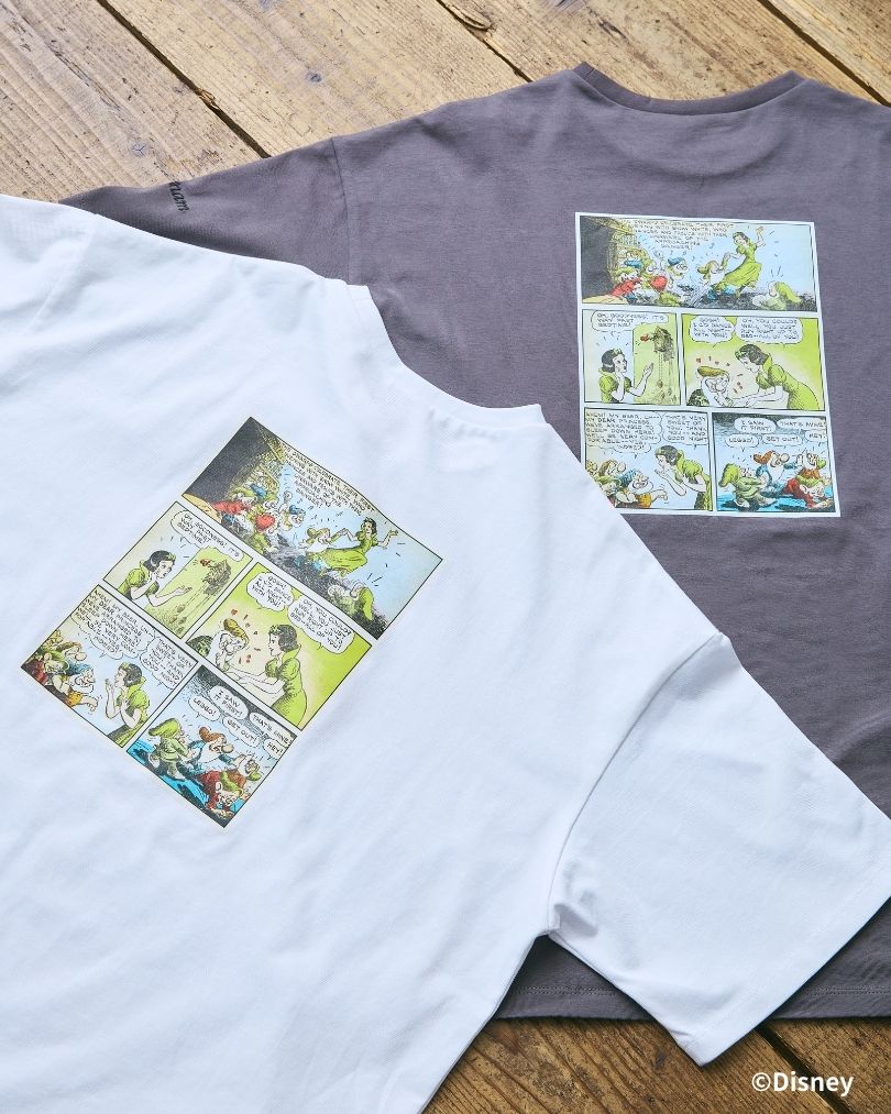 Snow White and Seven Dwarfs / Comic Print Tshirt