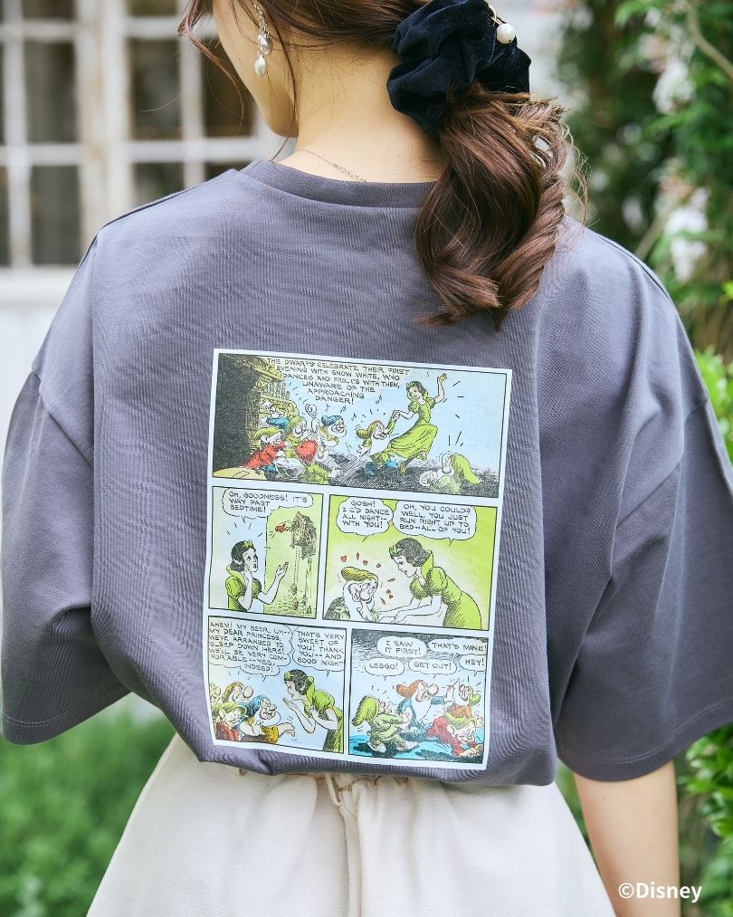 Snow White and Seven Dwarfs / Comic Print Tshirt
