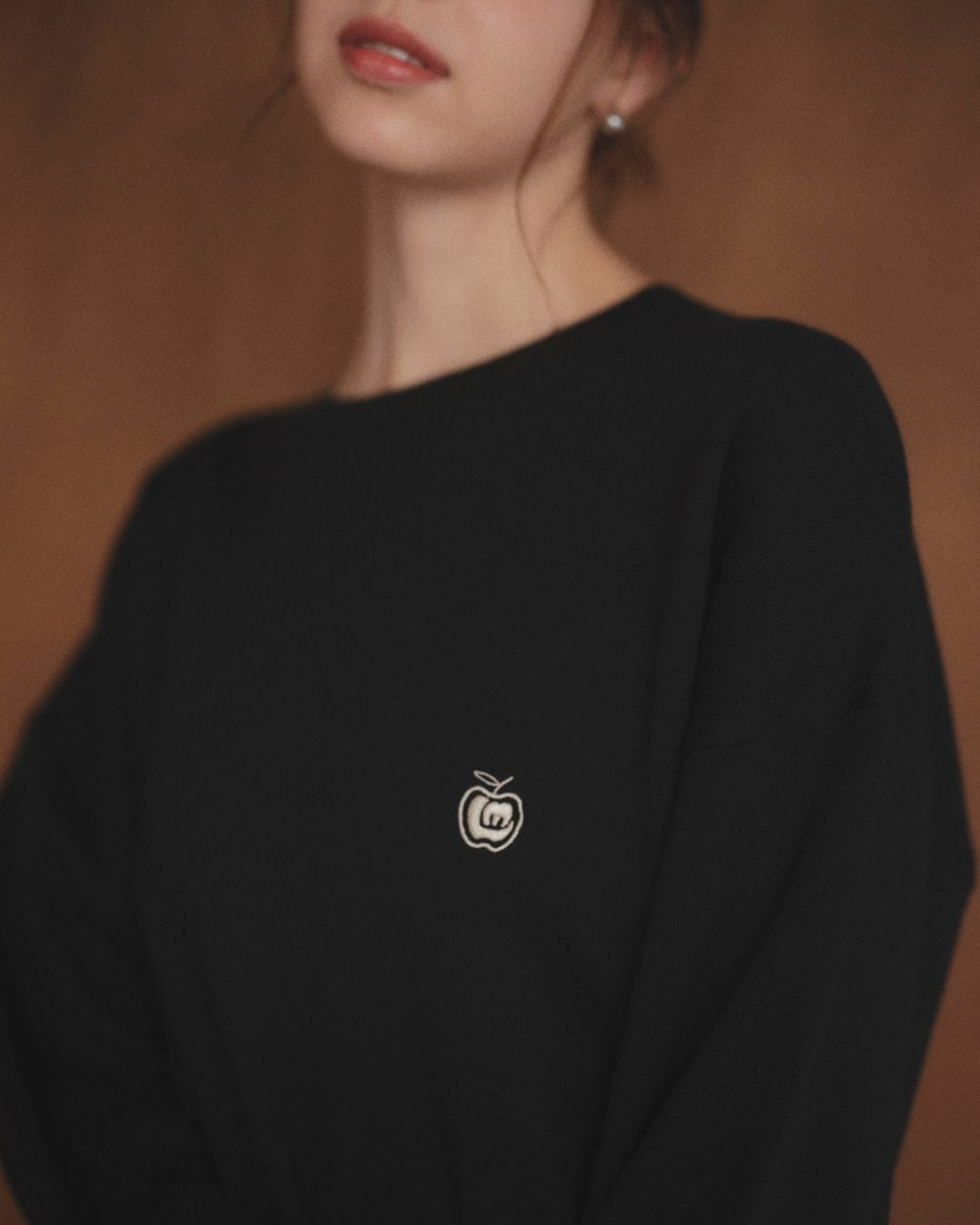 【Unisex】Onepoint Over Knit