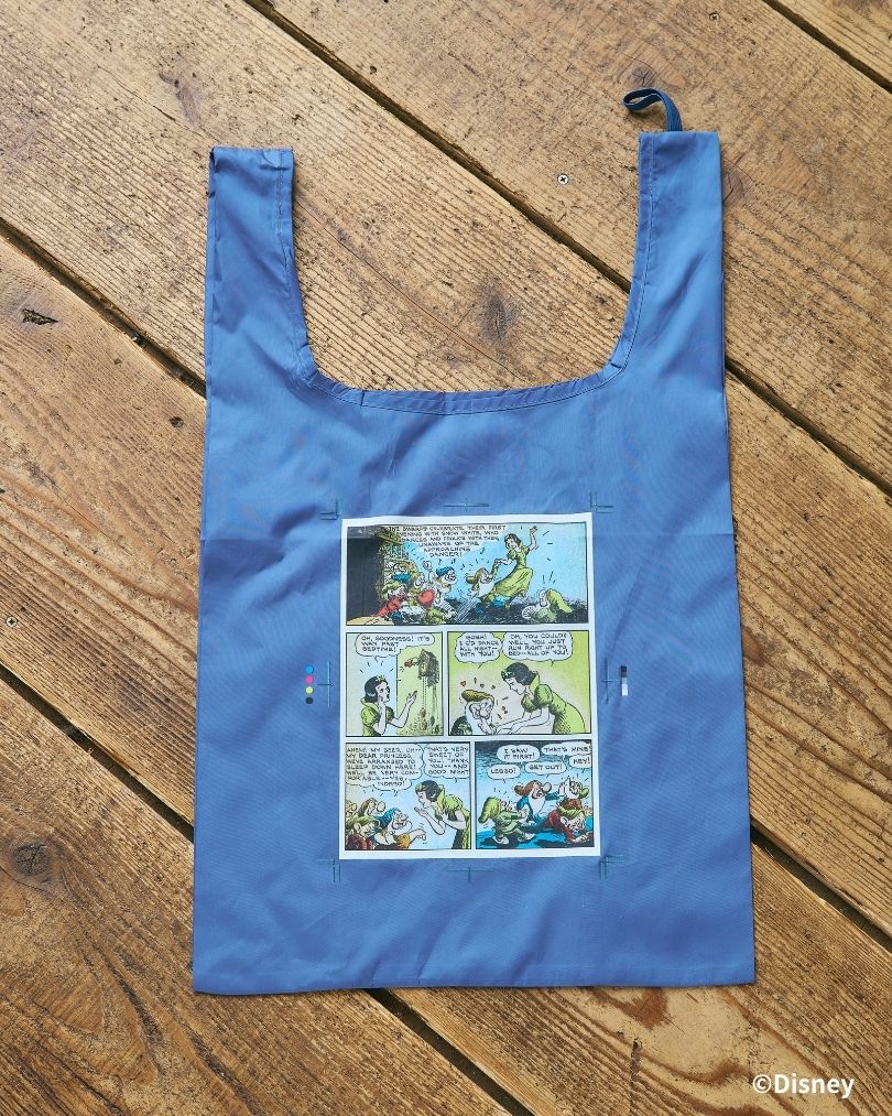 Snow White and Seven Dwarfs / Comic Print Eco Bag
