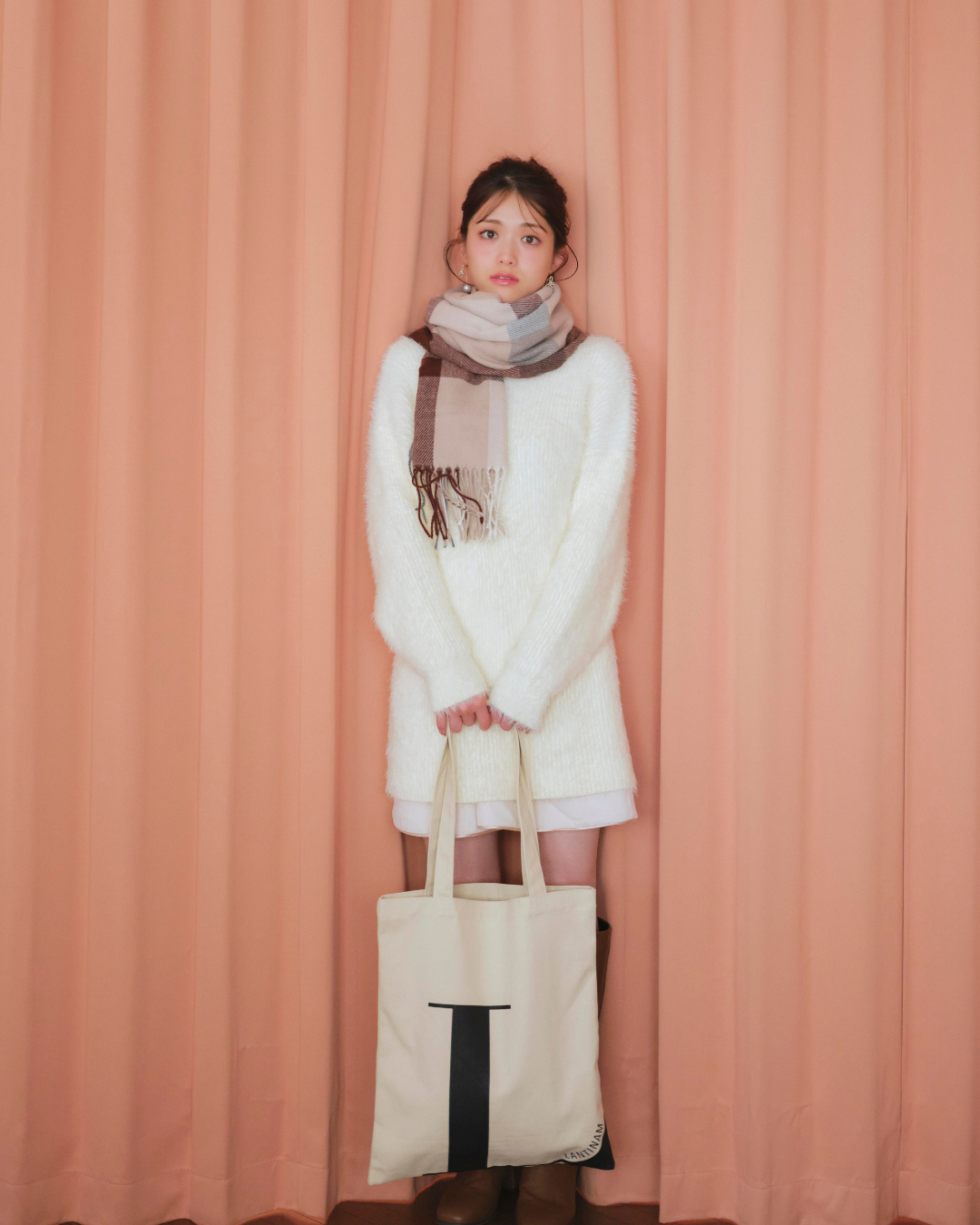 【Unisex】Check Muffler