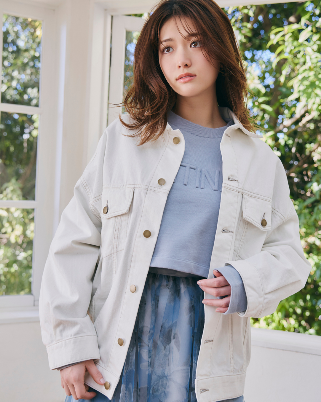 【ユニセックス】Big Denim Jacket