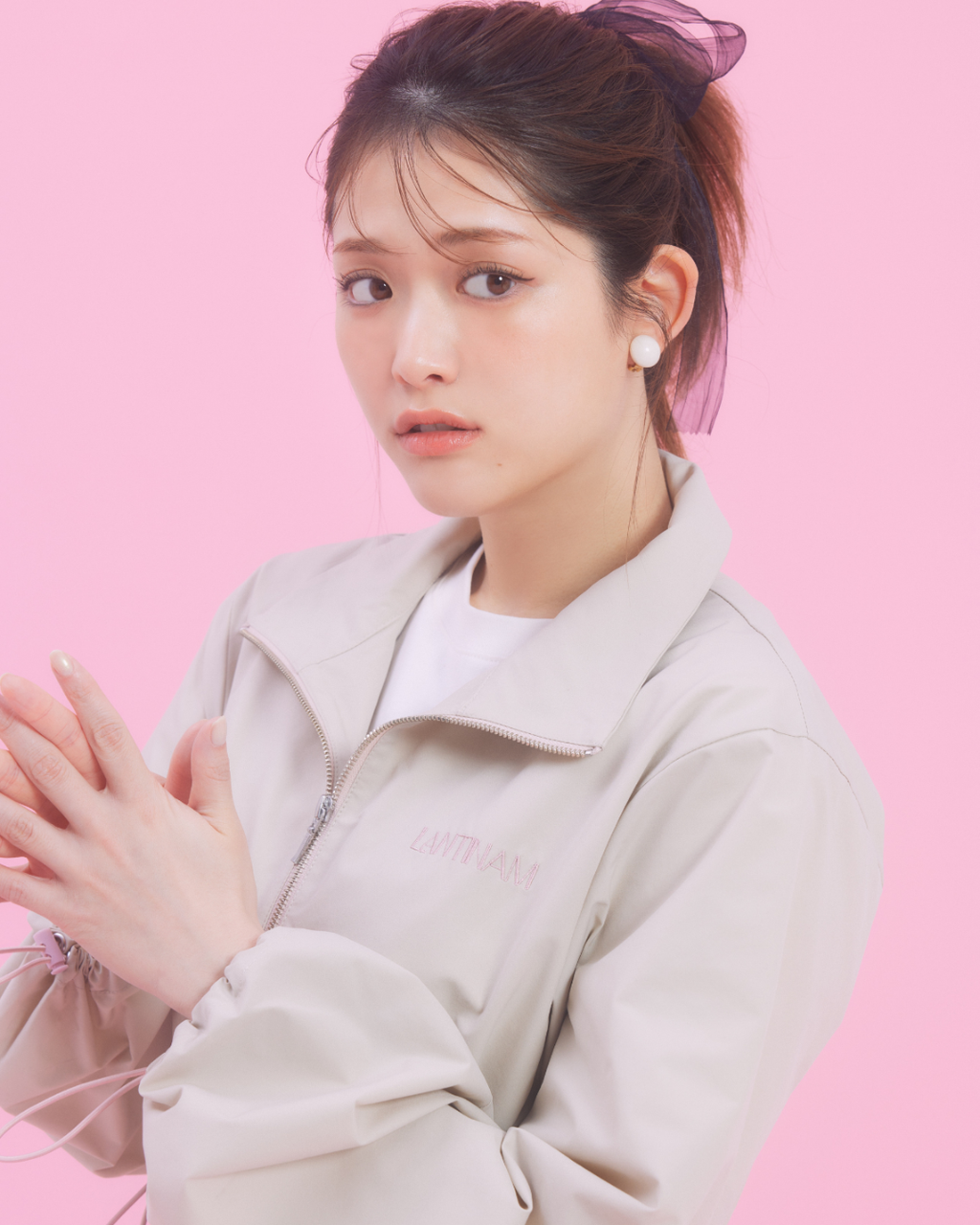 Half Zip  Hoodie Dress