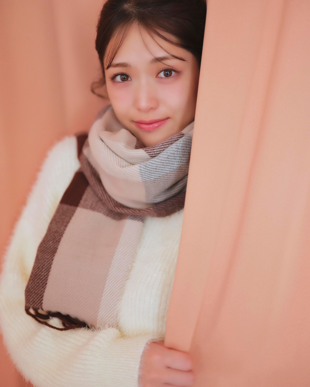 【Unisex】Check Muffler