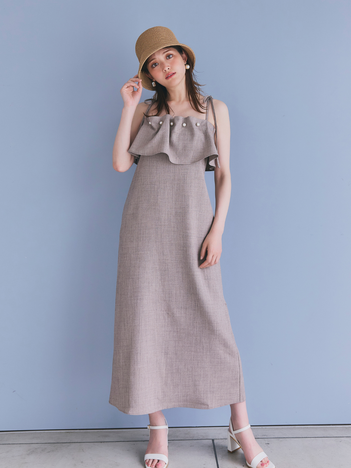 【GirlsAward着用】Pearl Camidress