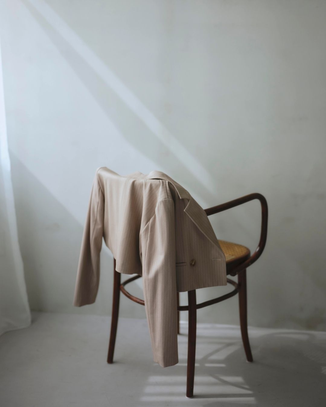 Pinstripe Short Jacket