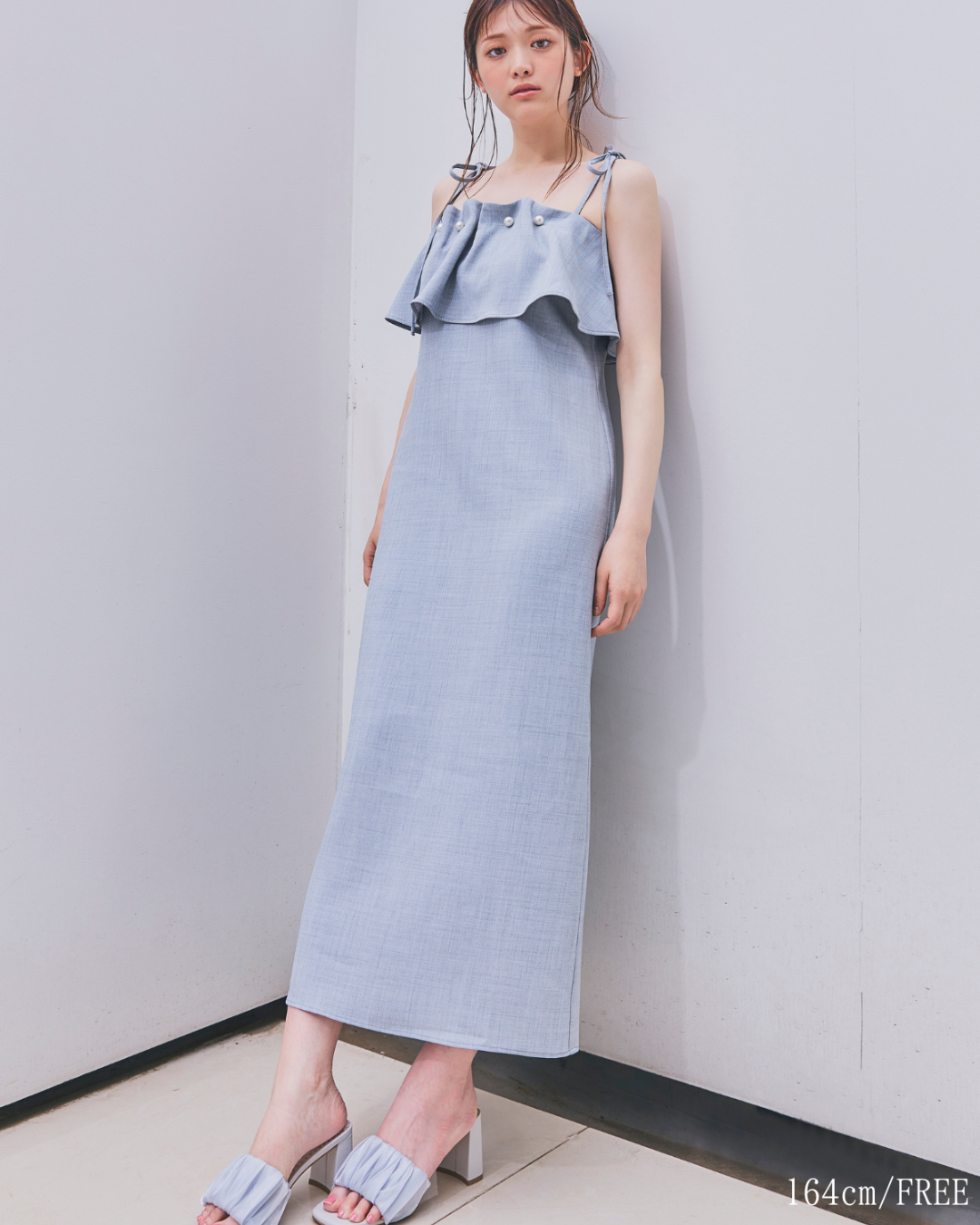 【GirlsAward着用】Pearl Camidress