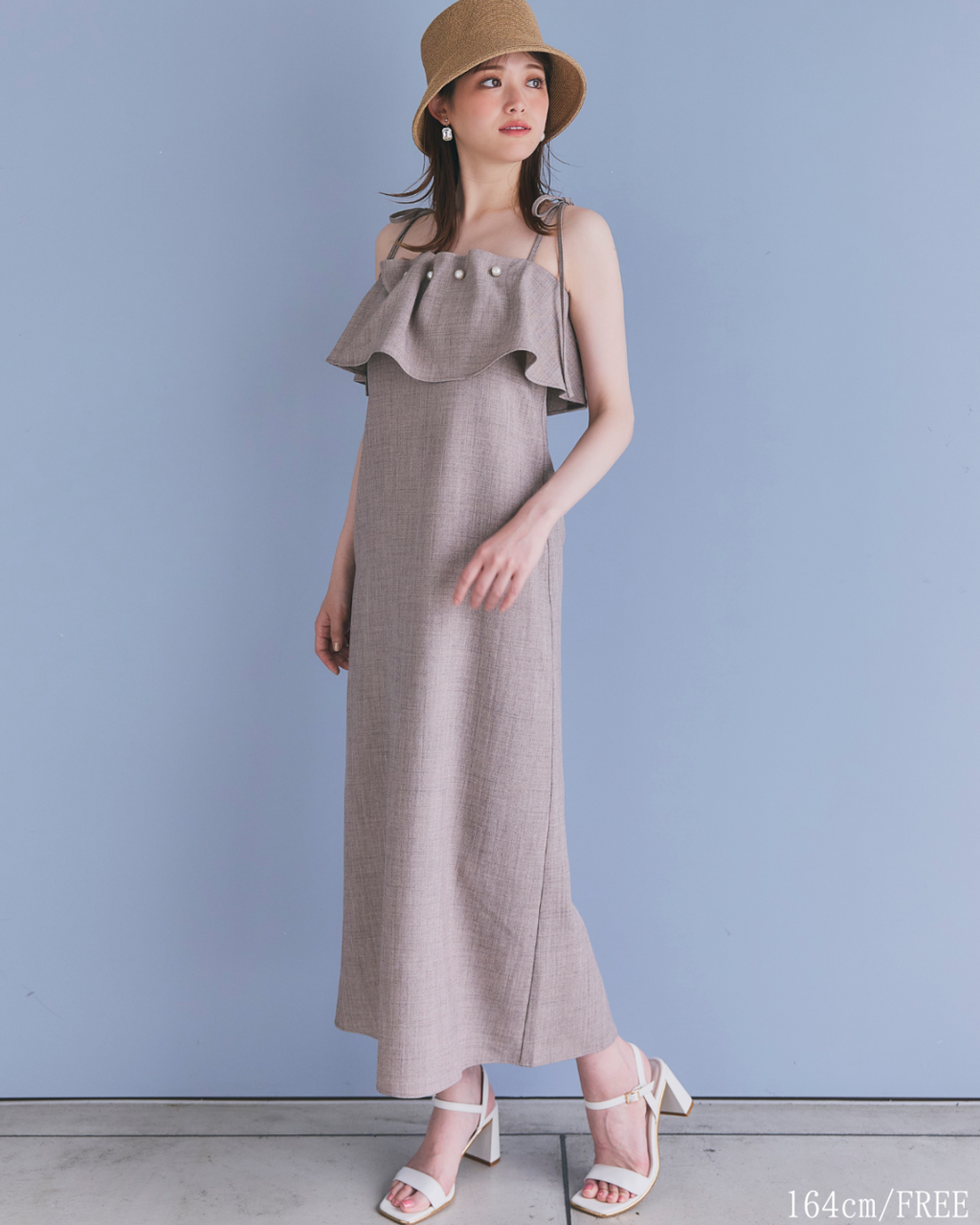 【GirlsAward着用】Pearl Camidress