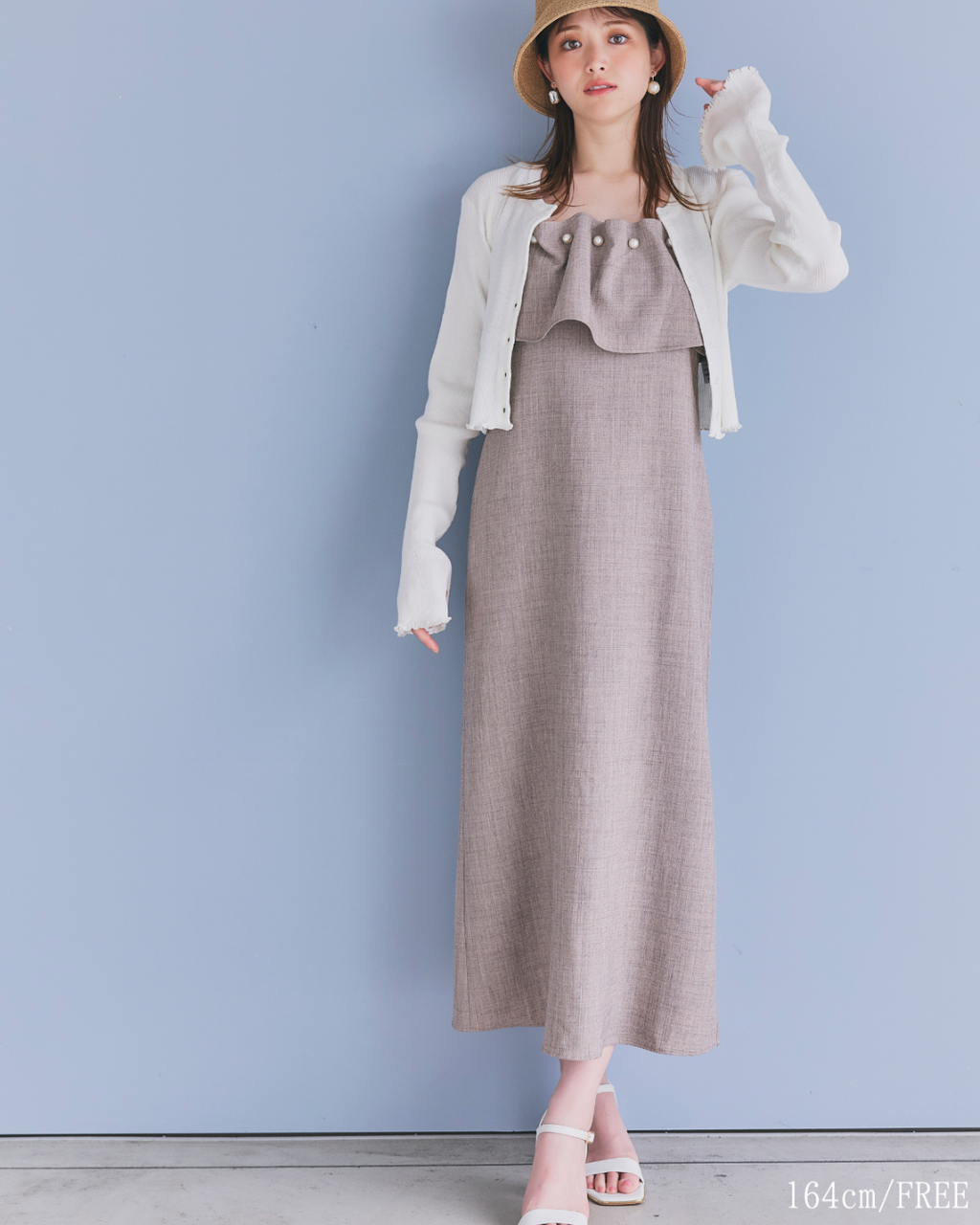 【GirlsAward着用】Pearl Camidress