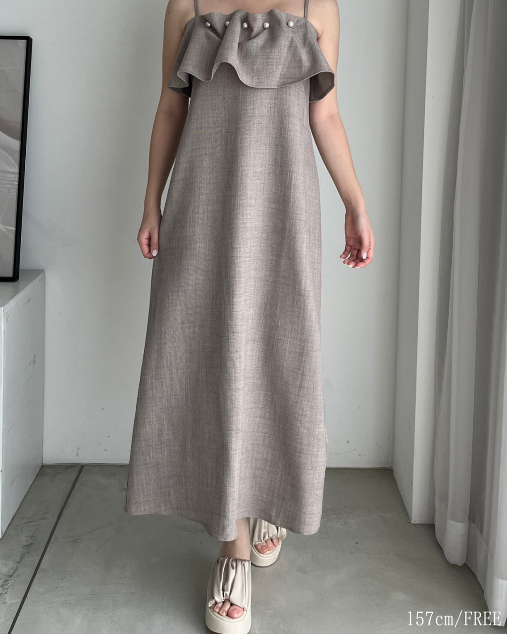 【GirlsAward着用】Pearl Camidress