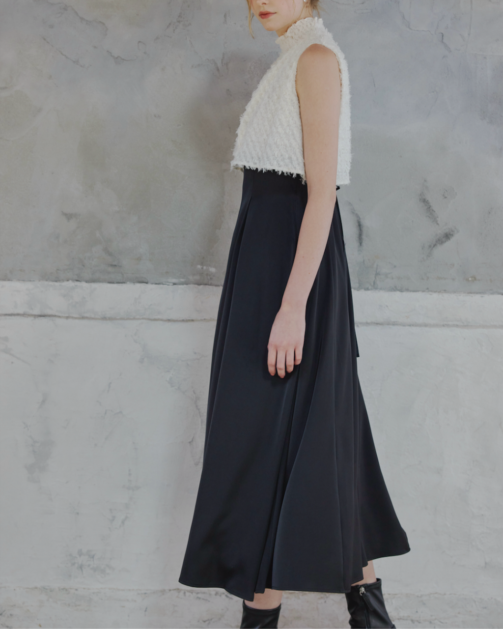 Shaggy Chiffon Dress