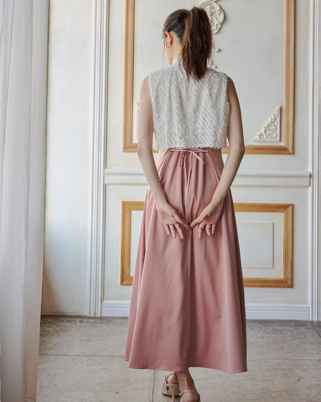 Shaggy Chiffon Dress