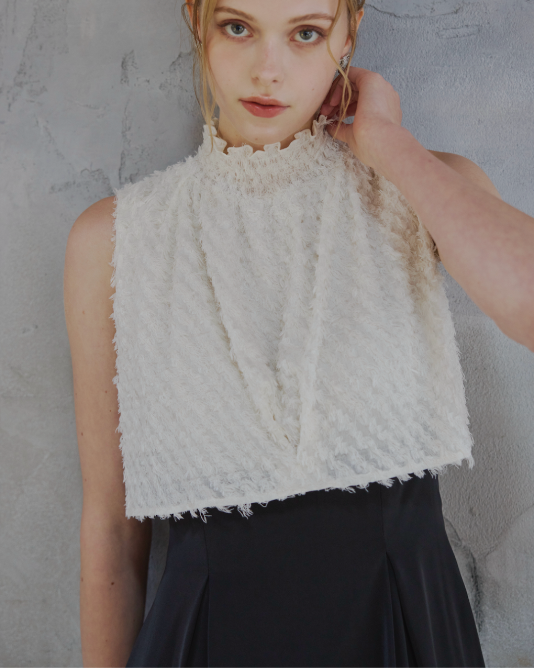 Shaggy Chiffon Dress