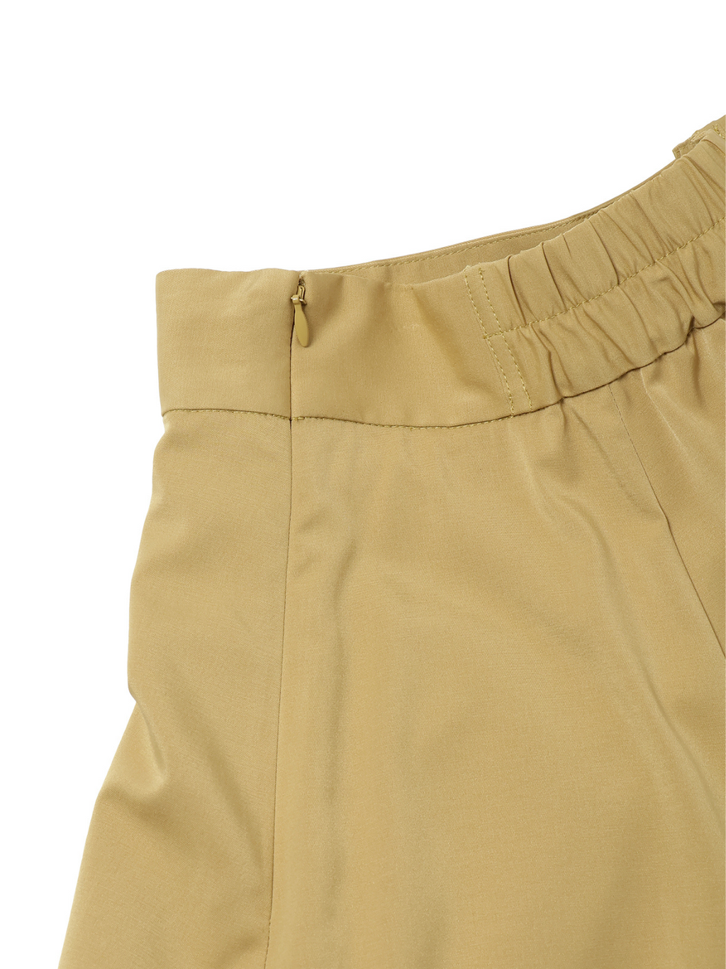 Color Long Flare Skirt