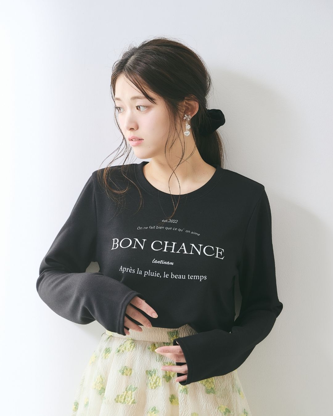 【レディースサイズ】Collage LOGO Long Sleeve T