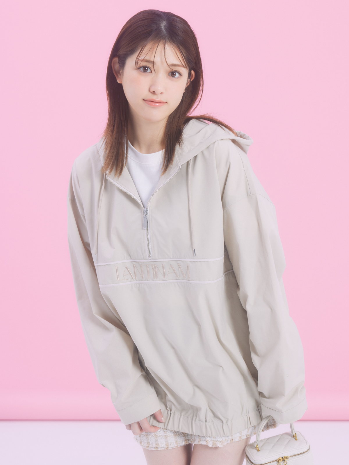 ユニセックス】Half Zip Anorak Hoodie – LANTINAM