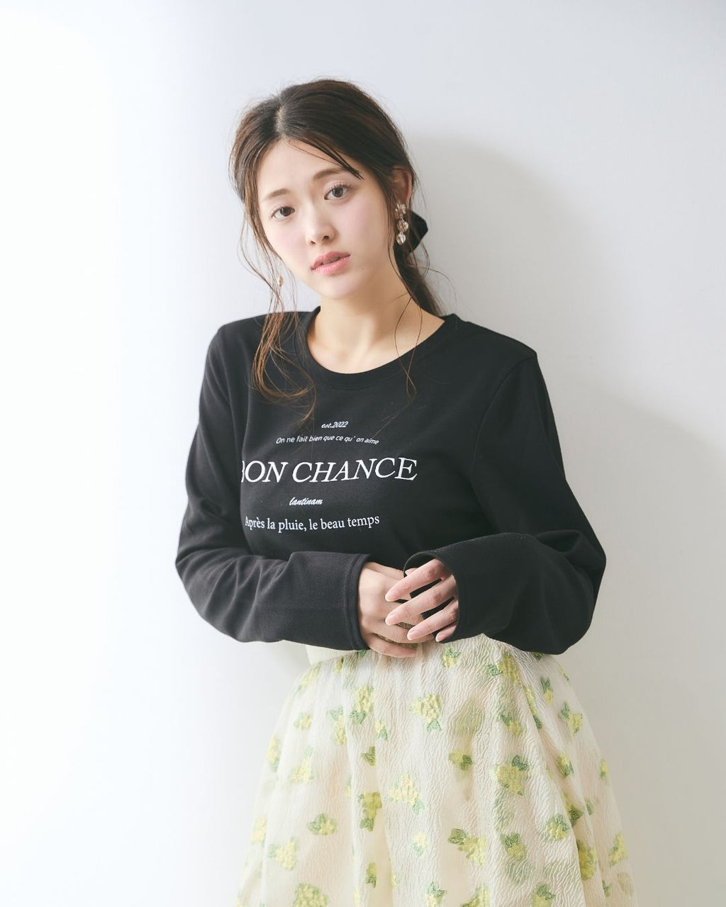 【レディースサイズ】Collage LOGO Long Sleeve T