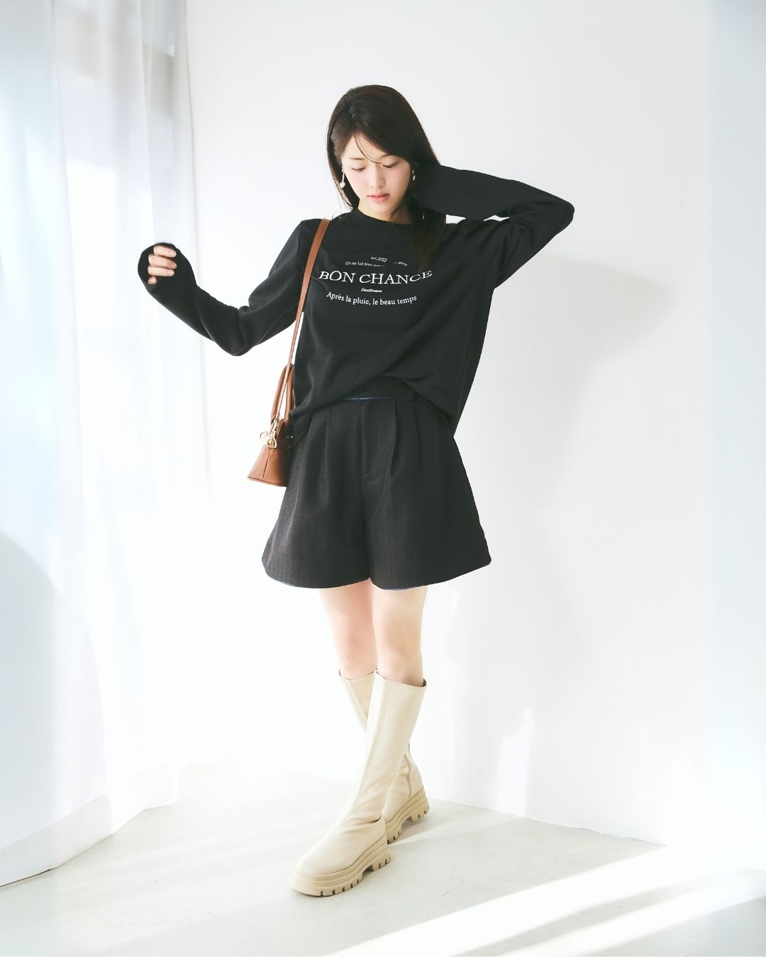 【レディースサイズ】Collage LOGO Long Sleeve T