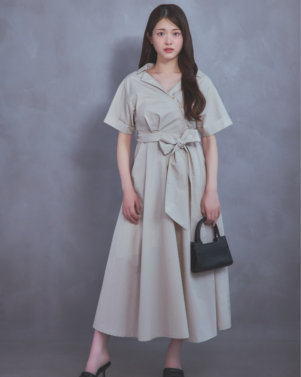 pocket shirt dress