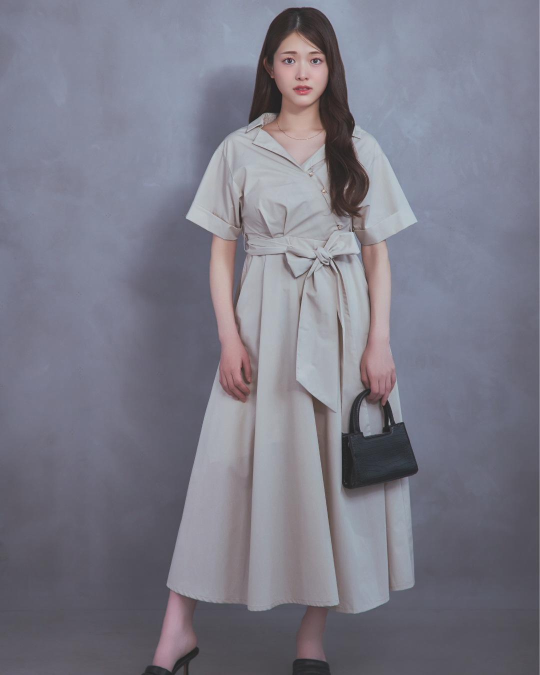 pocket shirt dress