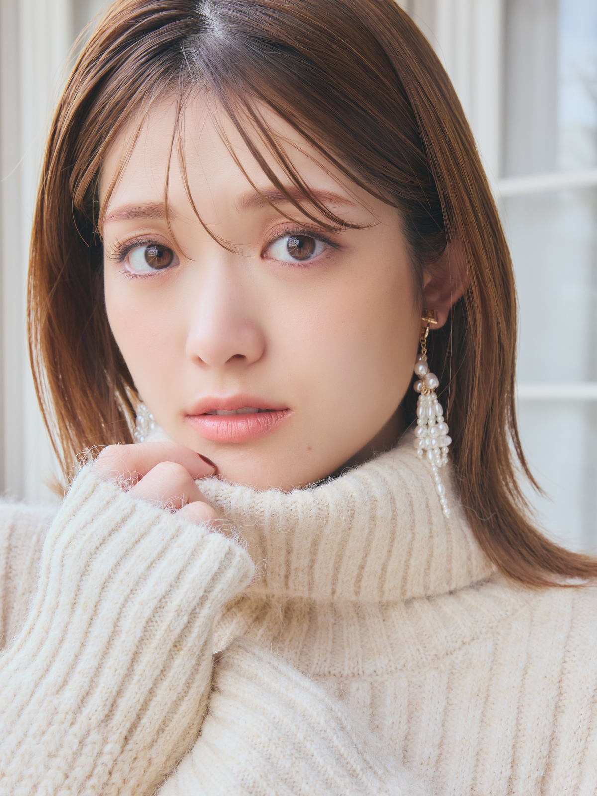 Lantinam Logo Pearl Earrings / Pierce