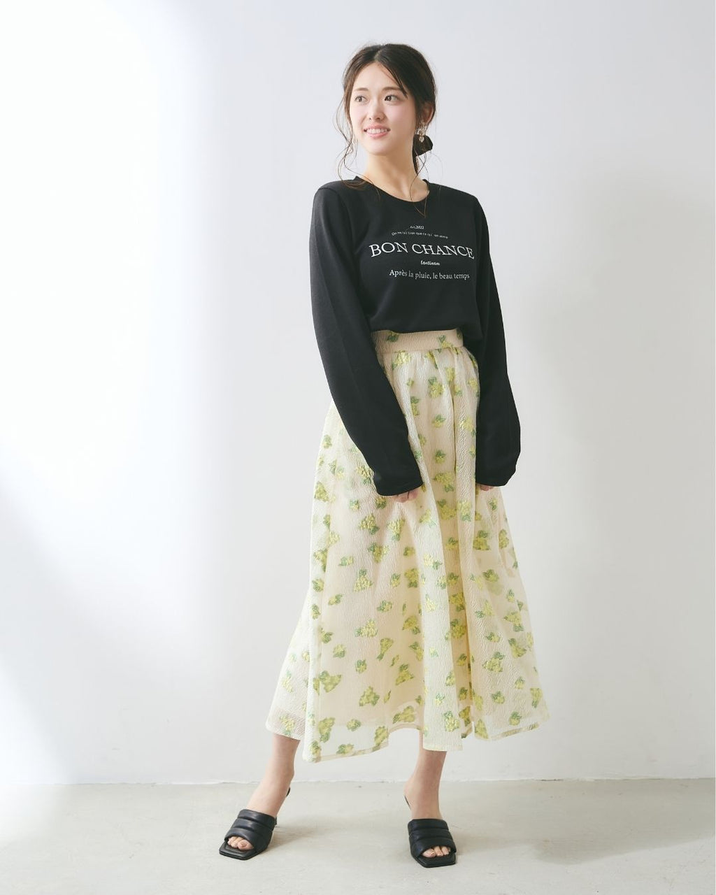 【レディースサイズ】Collage LOGO Long Sleeve T