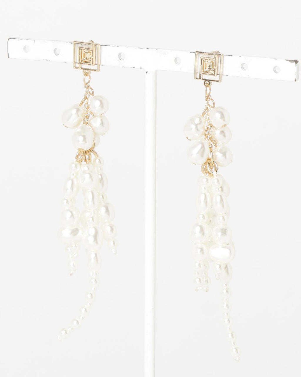 Lantinam Logo Pearl Earrings / Pierce