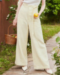 Summer Tweed Wide Pants