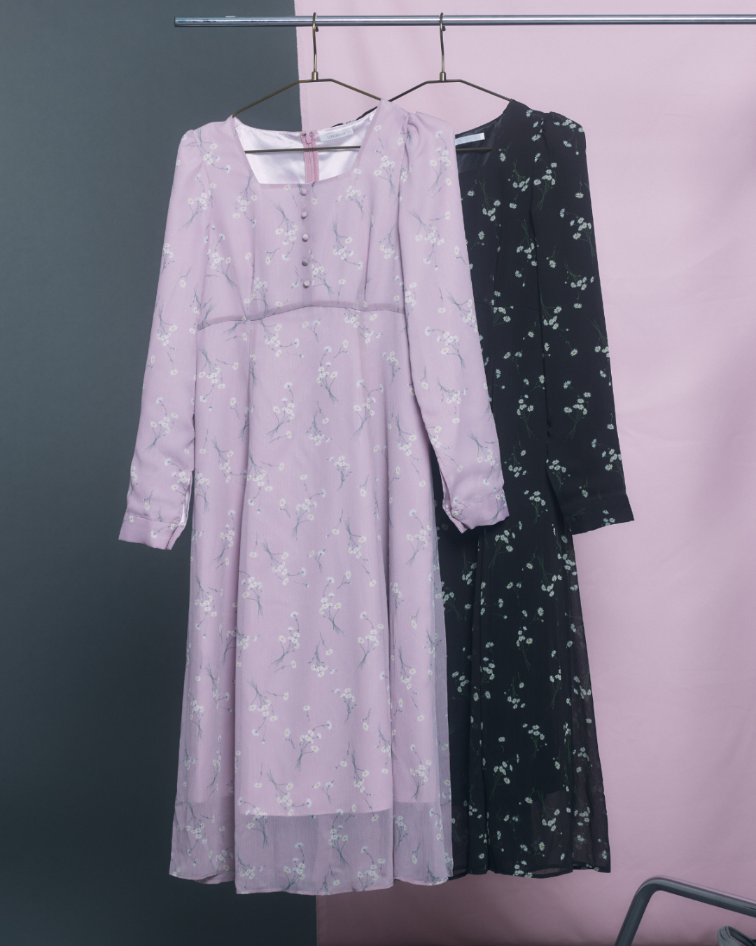 Daisy Sheer Chiffon Dress