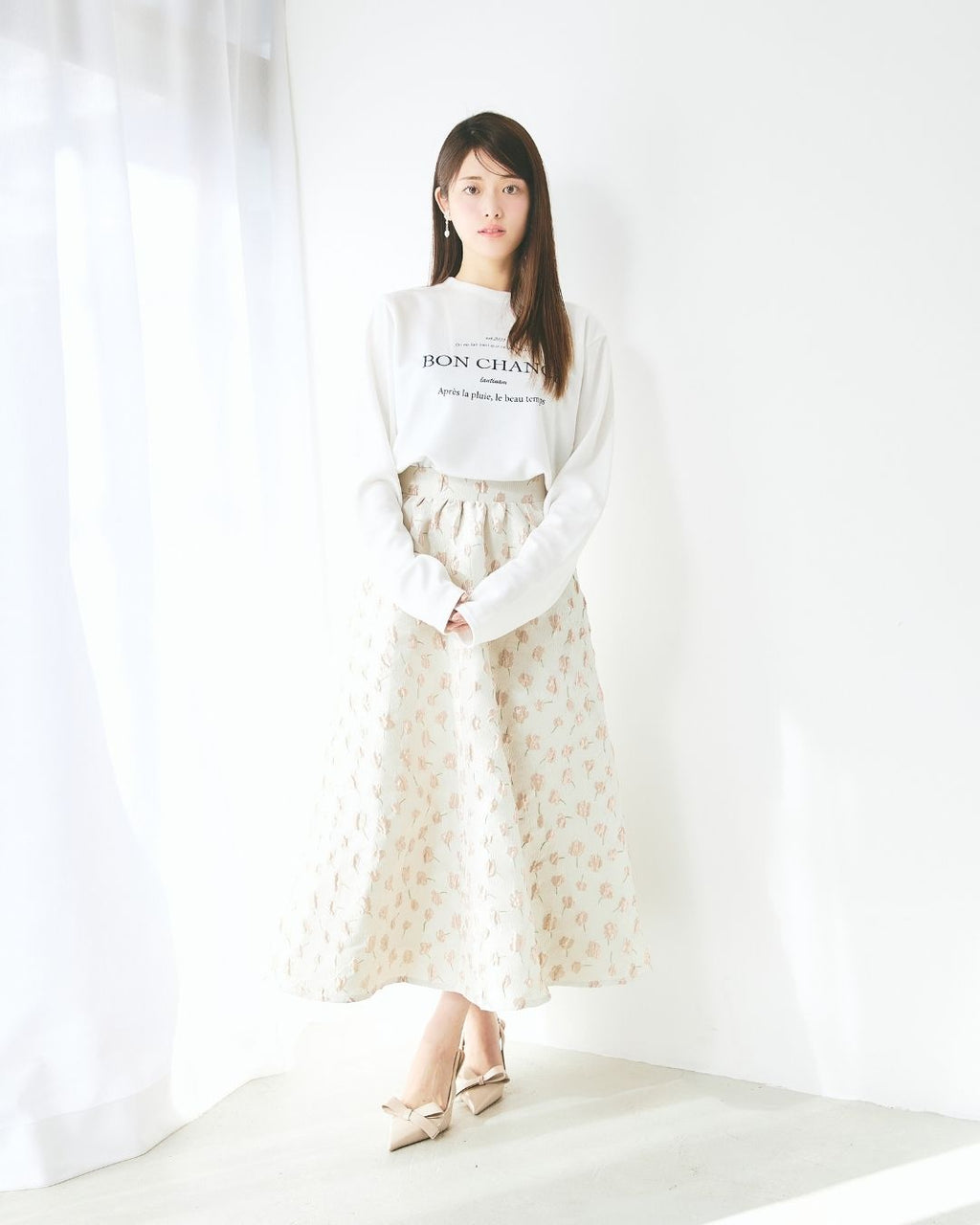 【レディースサイズ】Collage LOGO Long Sleeve T