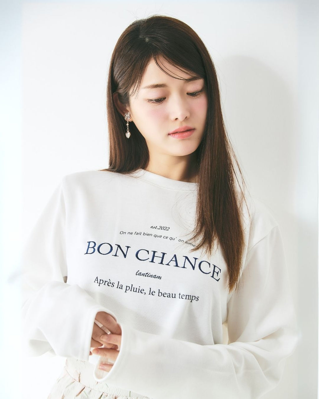 【レディースサイズ】Collage LOGO Long Sleeve T