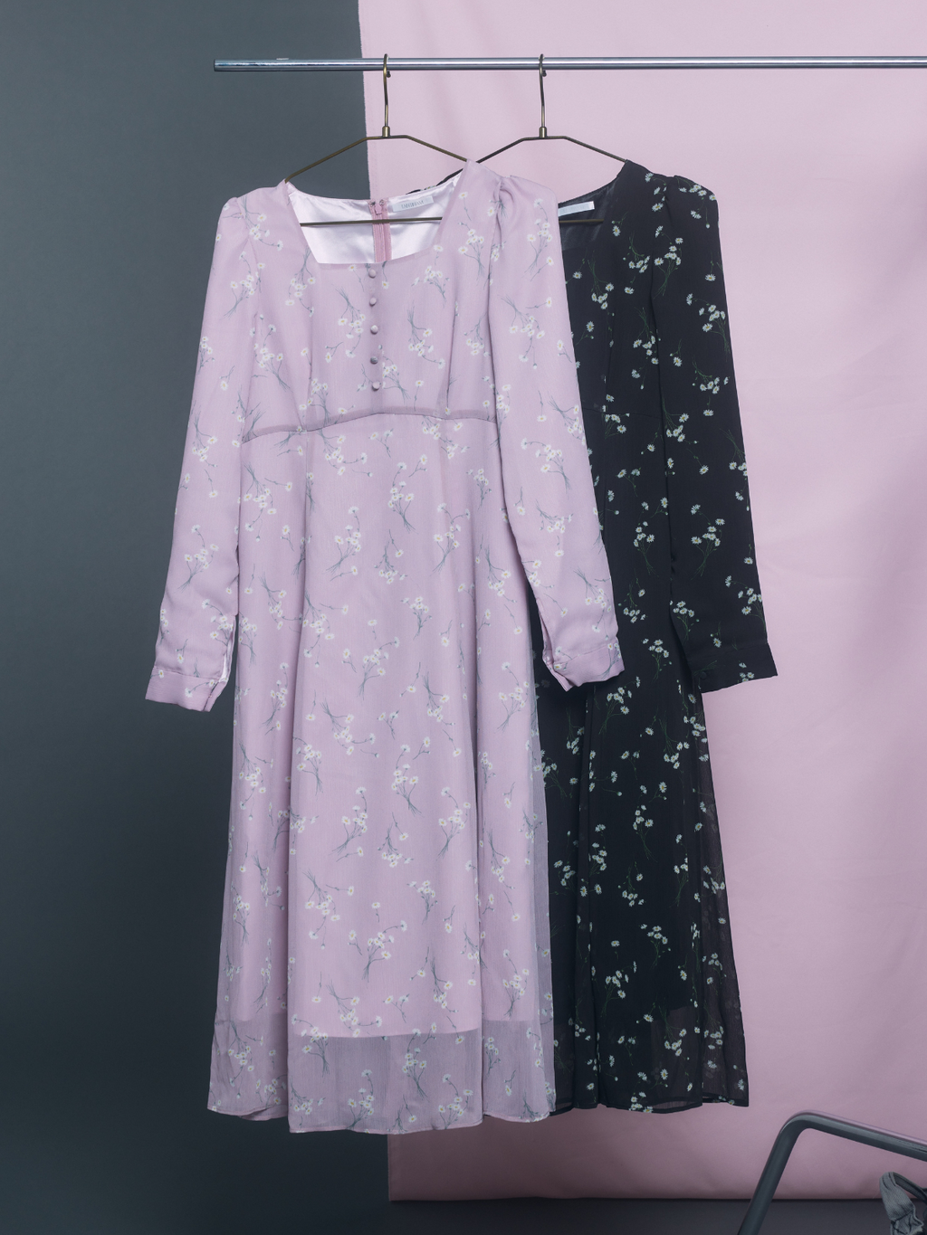 Daisy Sheer Chiffon Dress