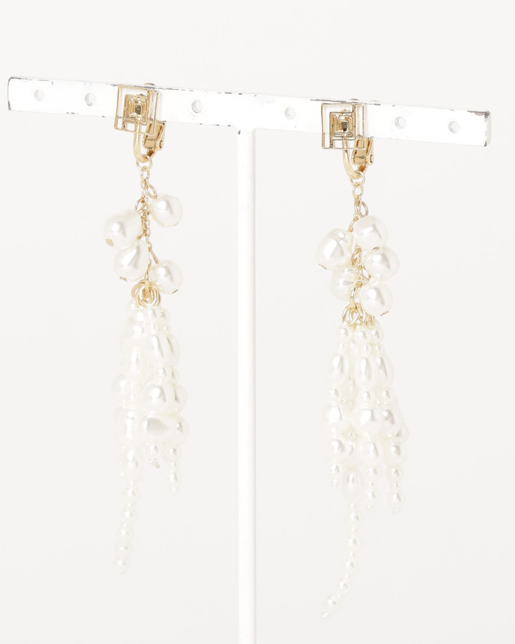 Lantinam Logo Pearl Earrings / Pierce