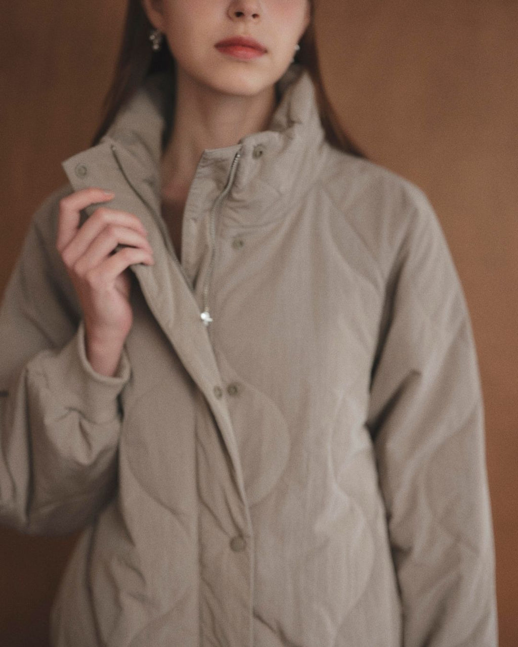 【Unisex】Quilted Coat