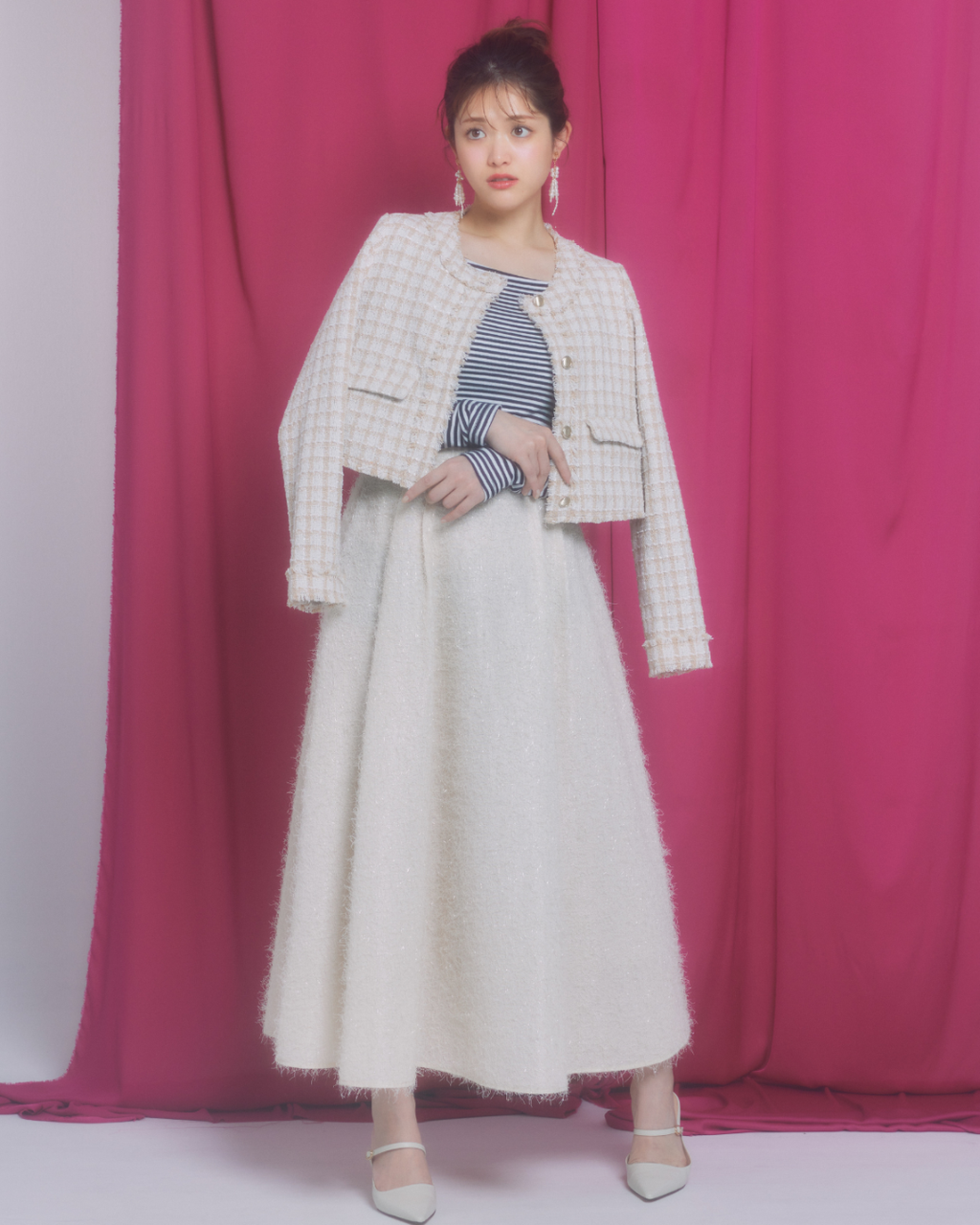 Check Tweed Jacket
