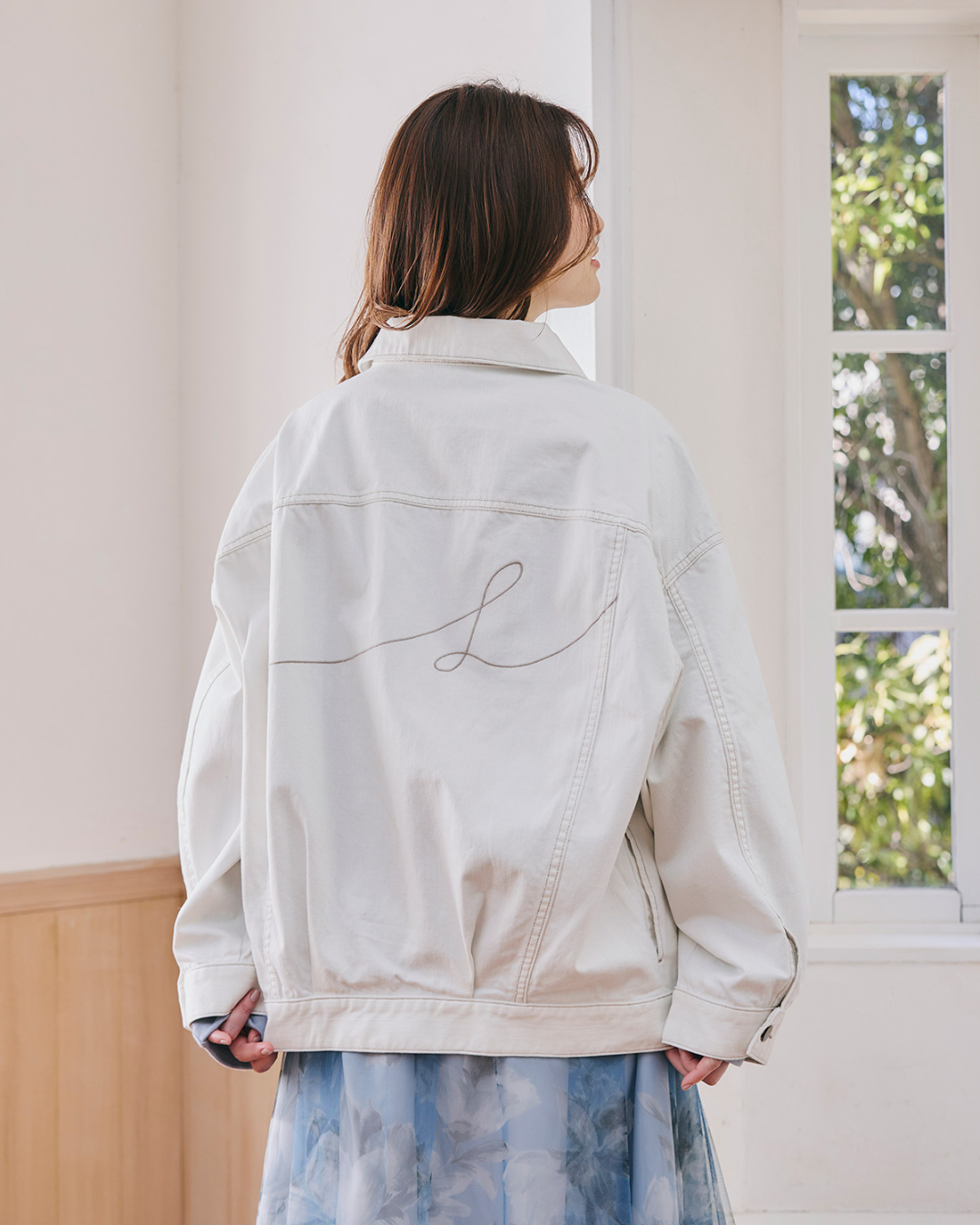 【ユニセックス】Big Denim Jacket